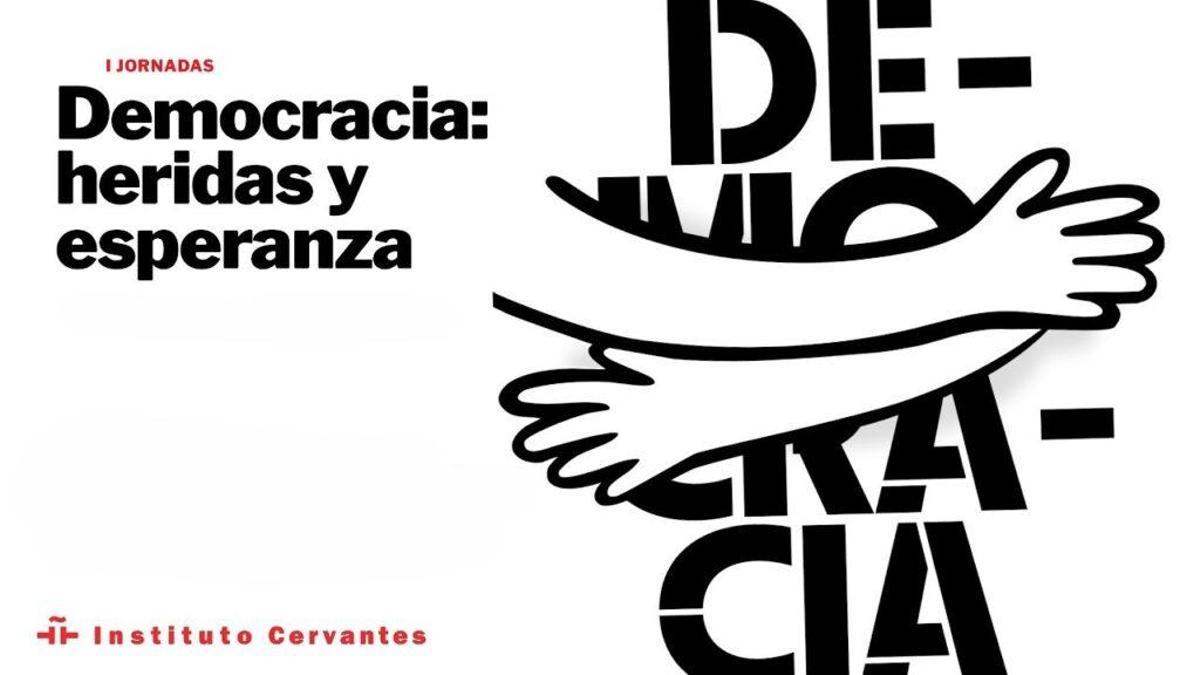 Cartel de las jornadas 'Democracia: heridas y esperanza'.
