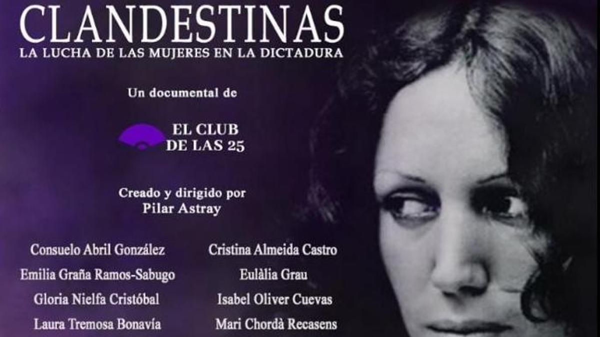Cartel de 'Clandestinas'.