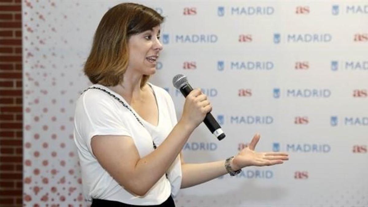 Sofía Miranda, concejala delegada de Deportes del Ayuntamiento de Madrid.