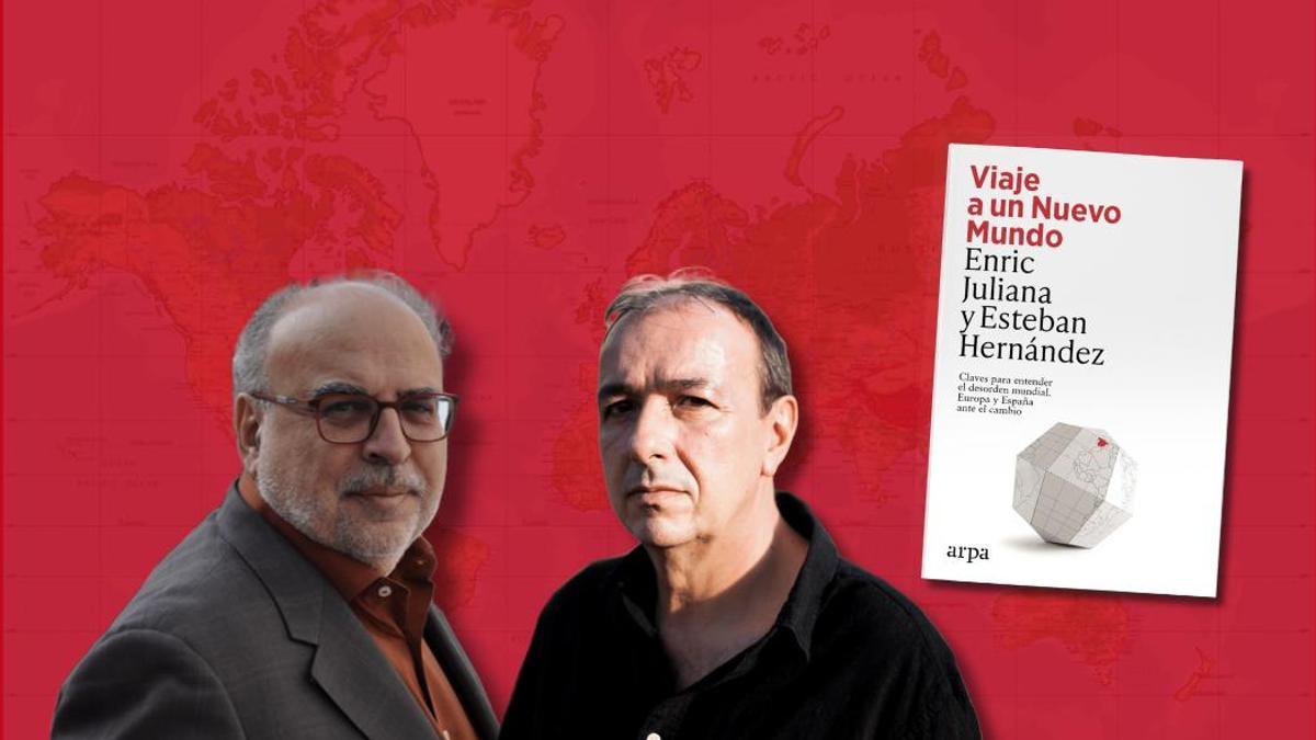 Ilustración Enric Juliana (izq) y Esteban Hernández (der).