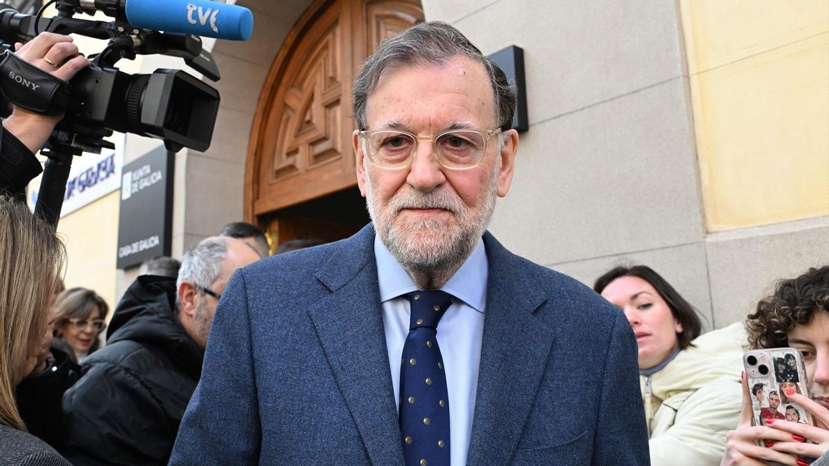 El expresidente del Gobierno Mariano Rajoy en la Casa de Galicia de Madrid, a 04 de marzo de 2026.