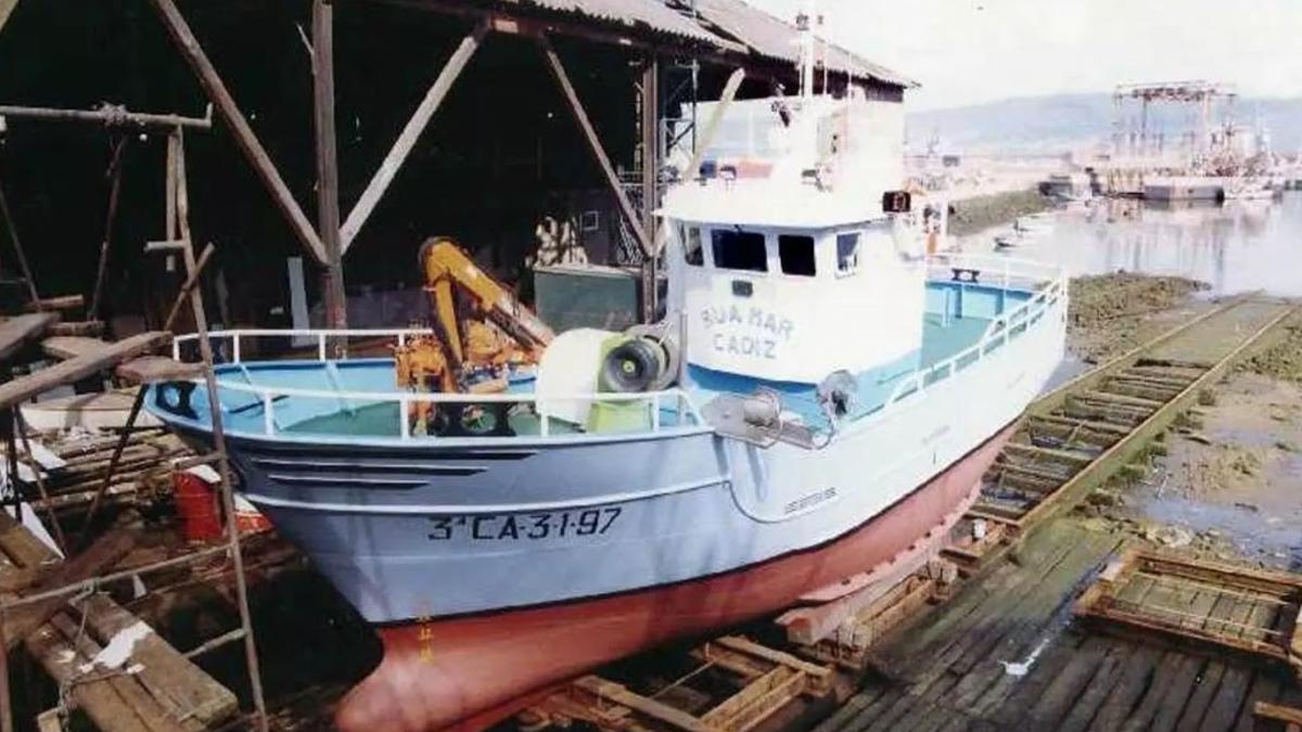 El 'pesquero fantasma' Rúa Mar, en una imagen de archivo.