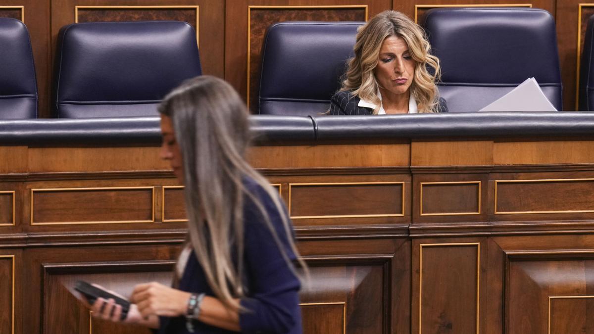 Spor med Díazovo in Junts zaradi zmanjšanja delovnega časa in stališča ERC do vlade