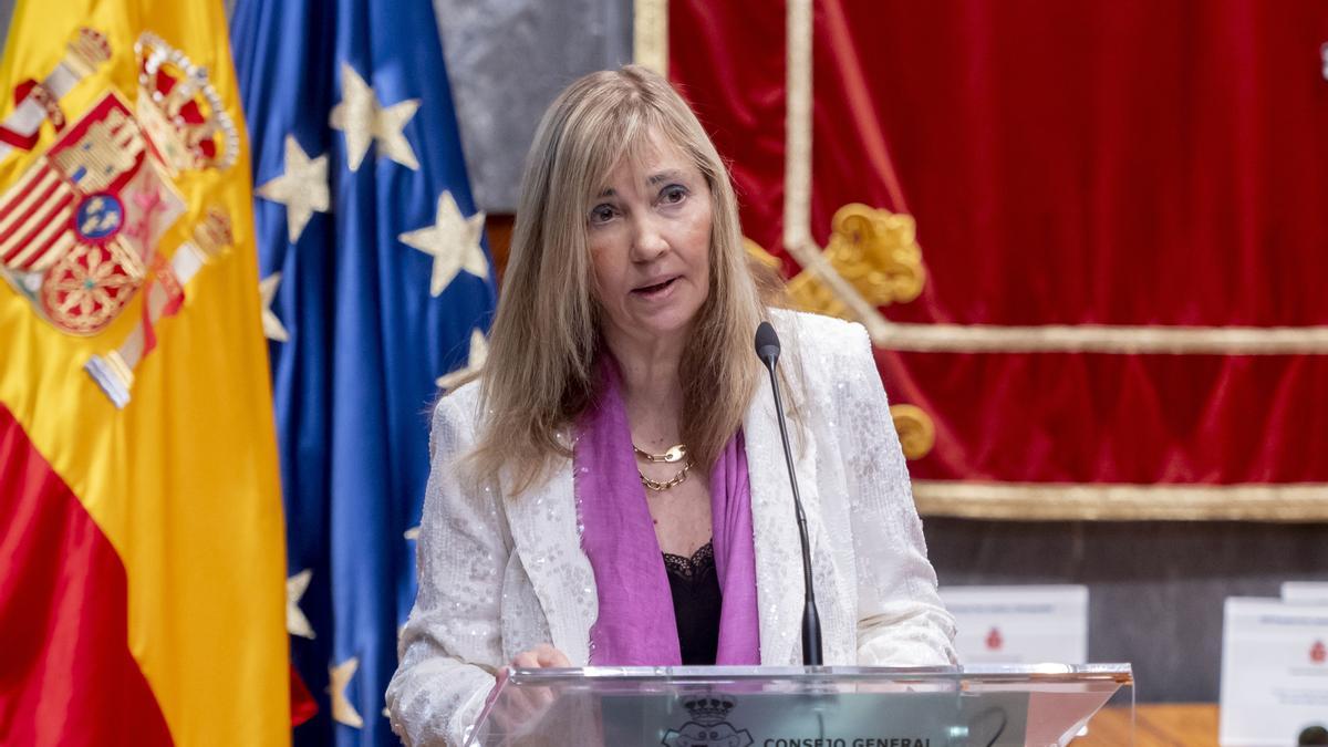 La presidenta del Tribunal Supremo y del Consejo General del Poder Judicial, Isabel Perelló.