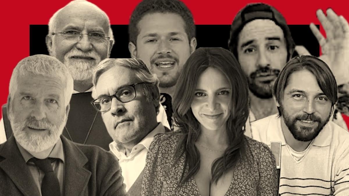 Gregorio Luri, Jacques Philippe, Juan Manuel de Prada, Jano García, Ana Iris Simón, Antonini de Jiménez y Juan Soto Ivars.