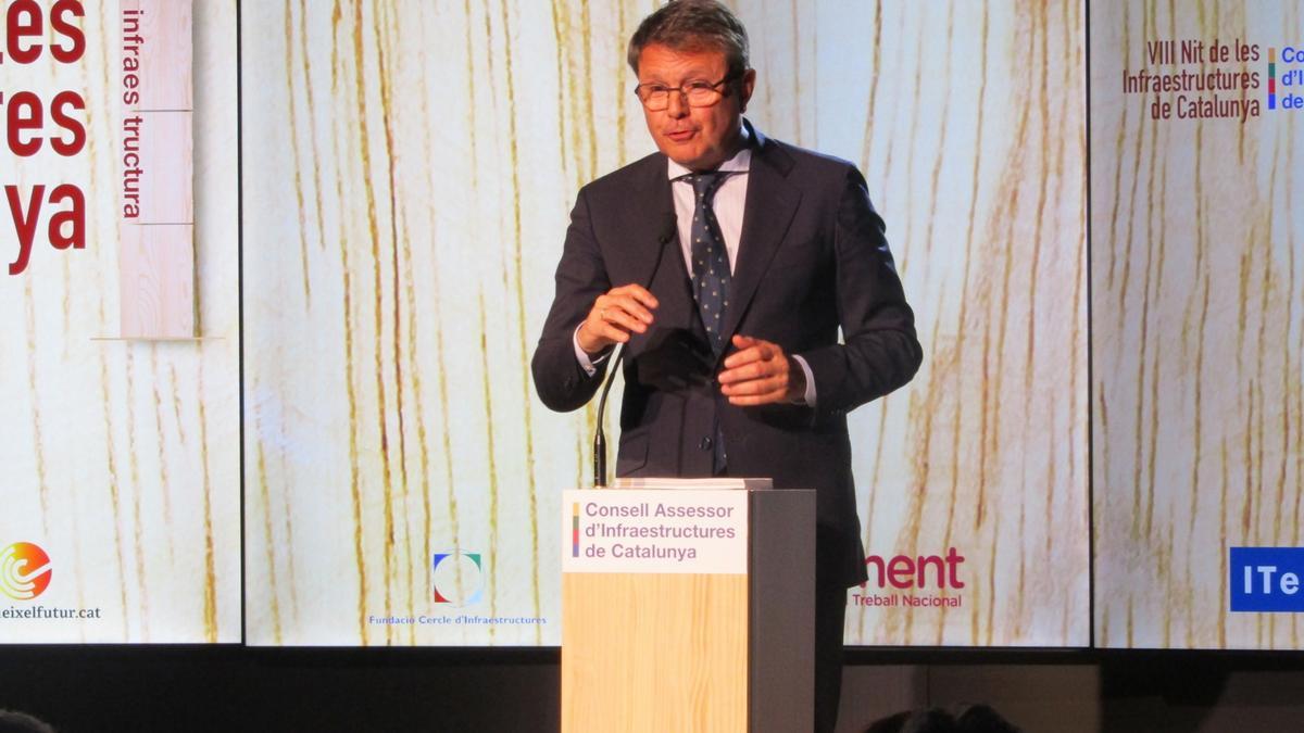 El secretario de Estado de Transportes, José Antonio Santano