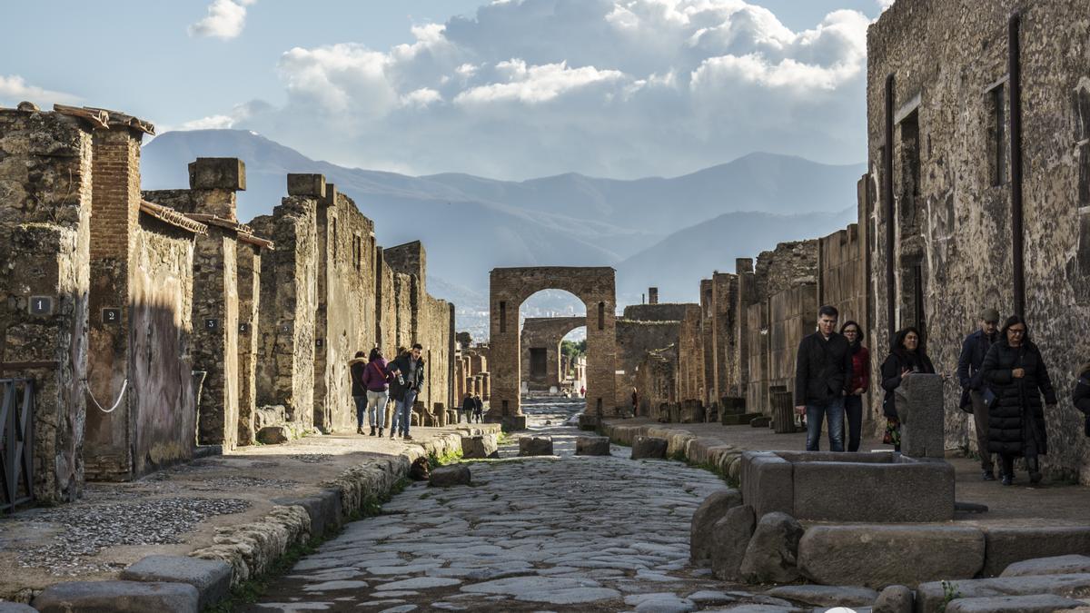 Pompeya fue reocupada tras la gran erupción del Vesubio