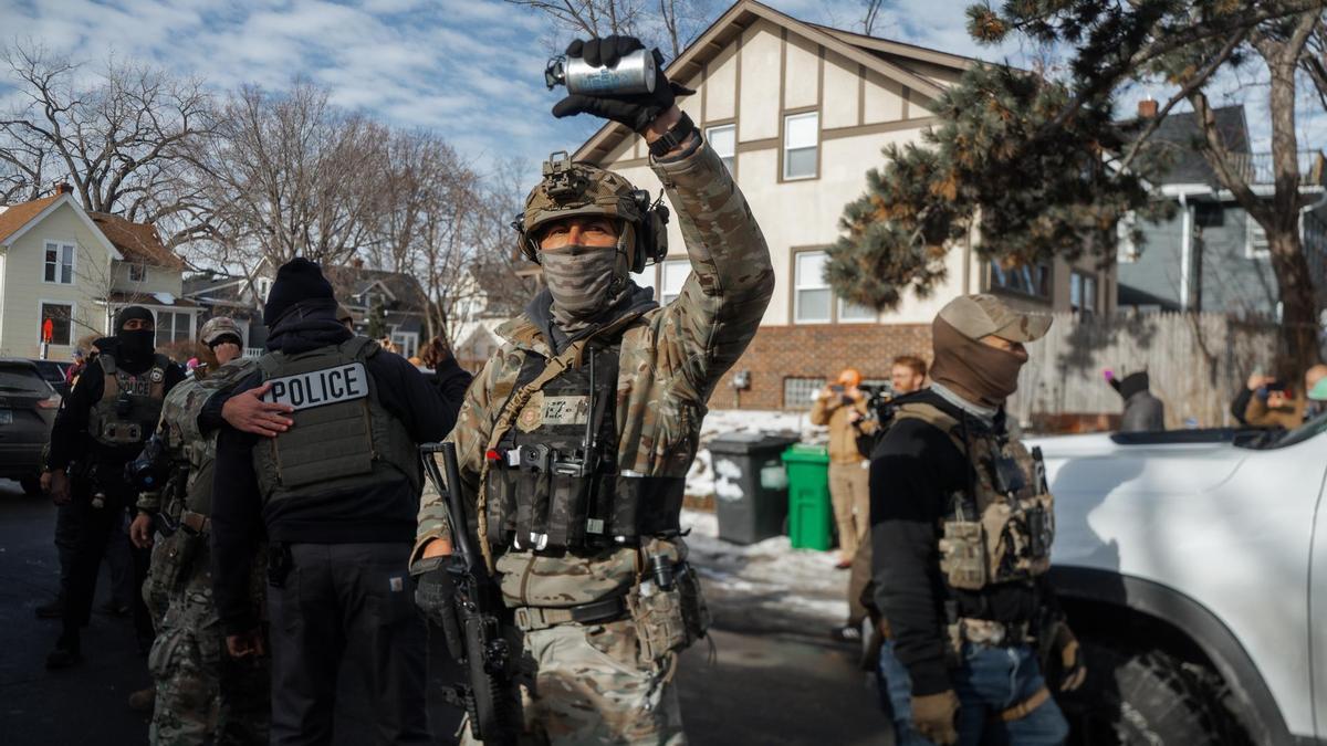 Continúa la ofensiva federal contra la inmigración en Minneapolis