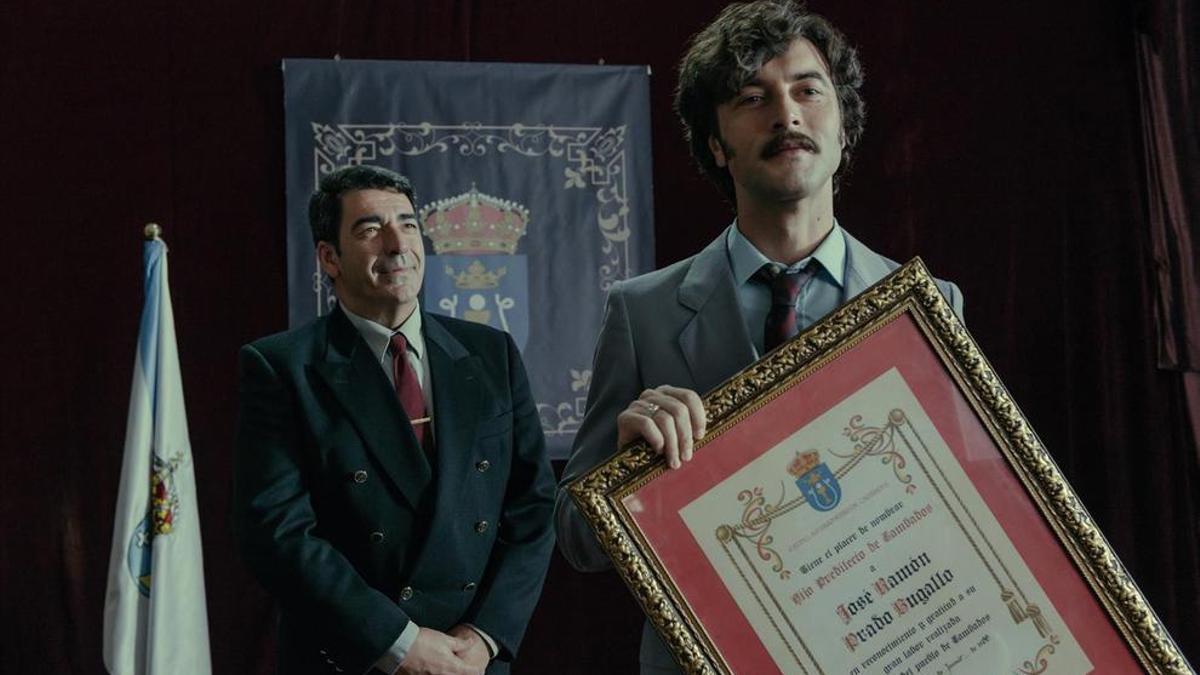 Fotograma de la serie 'Fariña', de Antena3, galardonada en los Premios Iris.