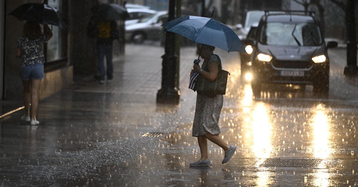 Una dana llegará el domingo al este de España con lluvias y vientos fuertes