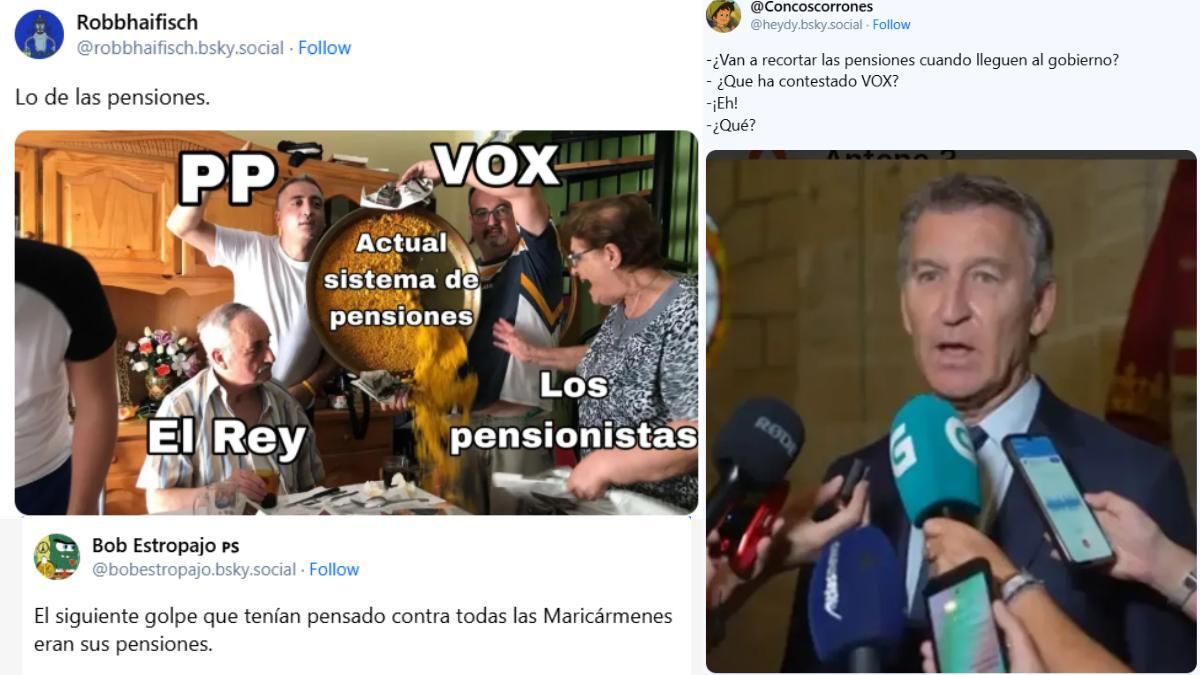 "Me fío lo mismo del sistema mixto de pensiones que de los fondos buitre", los memes de la semana