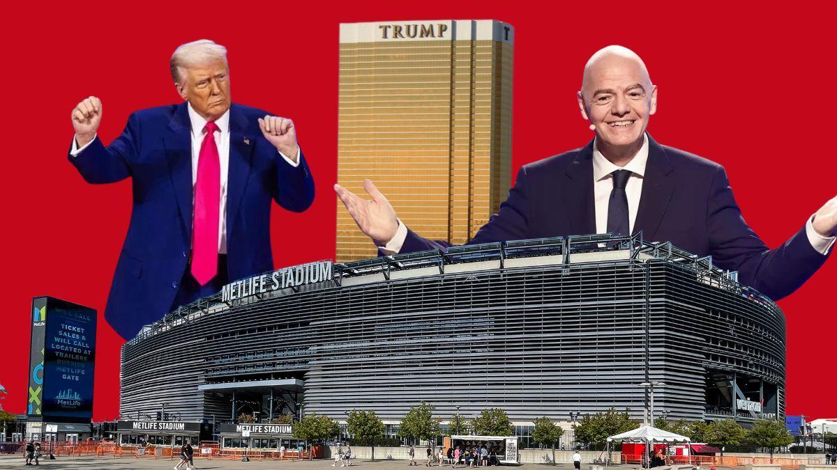 Infantino creó y concedió a Trump el primer "Premio de la Paz de la FIFA" el pasado diciembre.