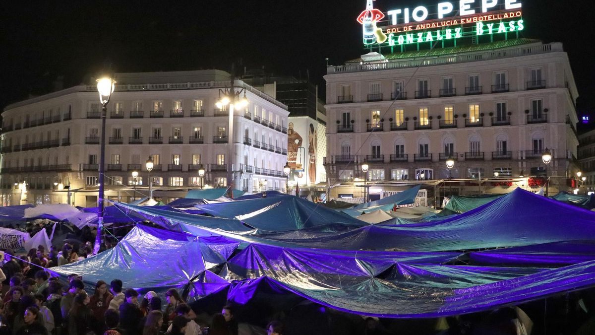 Las acampadas a la espera del 'decreto Maricarmen' se extienden por España