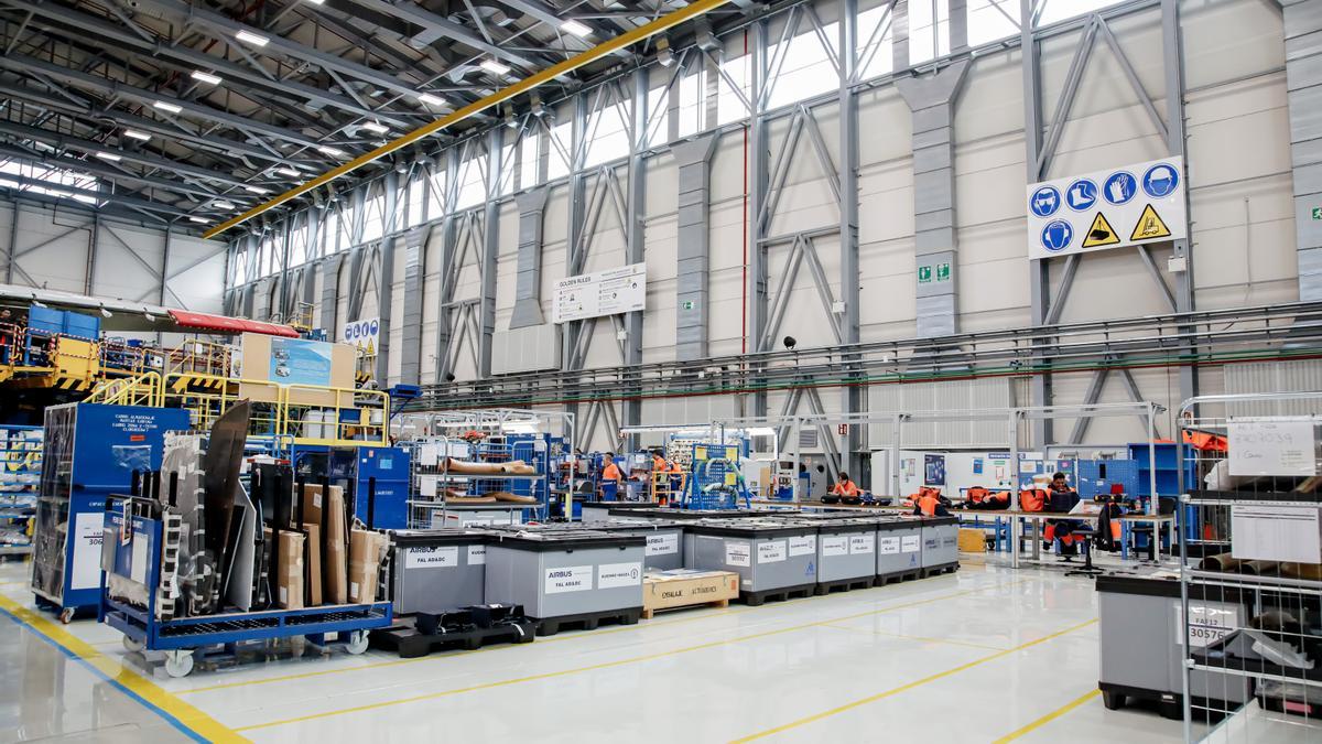 Instalaciones de Airbus en Getafe, a 23 de noviembre de 2022.