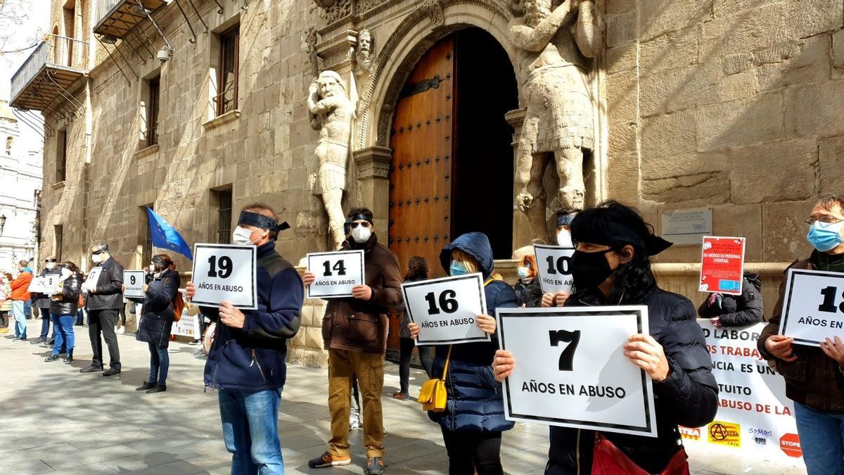 Los interinos aplauden la postura de Europa sobre la temporalidad: "Señala la fijeza como única solución"