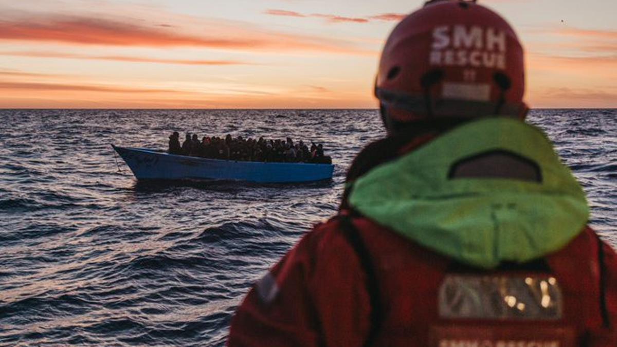 Rescate del Aita Mari.