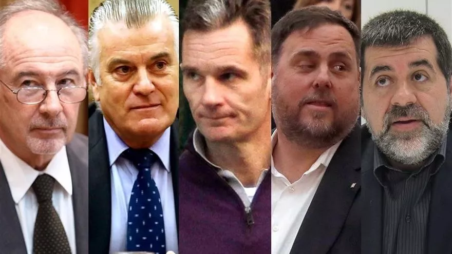 Villarejo se abstiene mientras que Urdangarin, Rato, Bárcenas y los líderes independentistas votan desde prisión