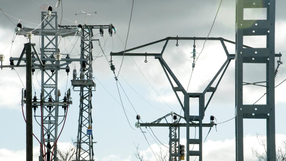 Torres de redes eléctricas de Iberdrola