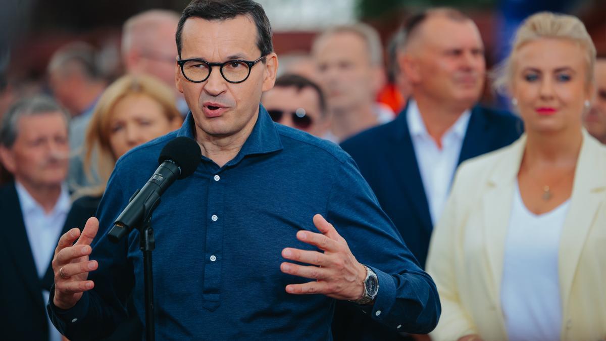 El ex primer ministro polaco del partido ultraconservador PiS, Mateusz Morawiecki.