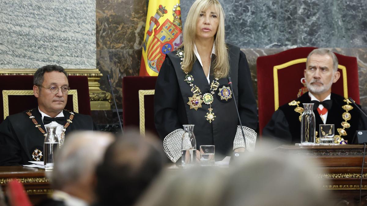 Perelló abre el curso judicial con nuevas críticas a Sánchez y a las reformas judiciales de su Gobierno