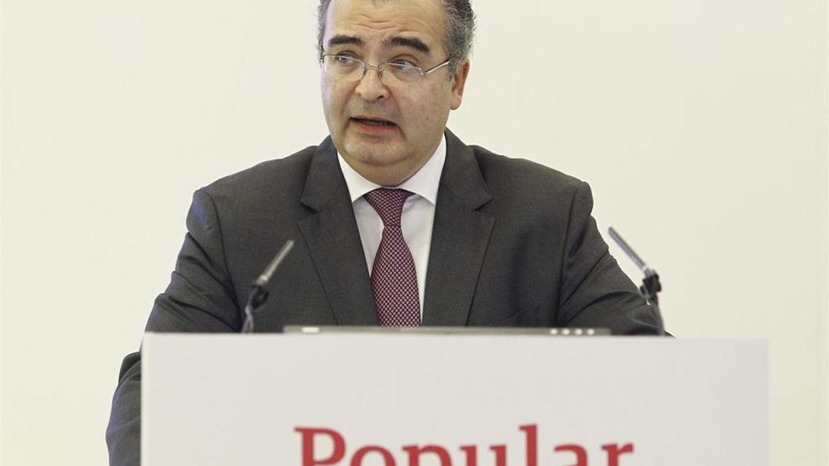 El expresidente del Banco Popular, Ángel Ron.
