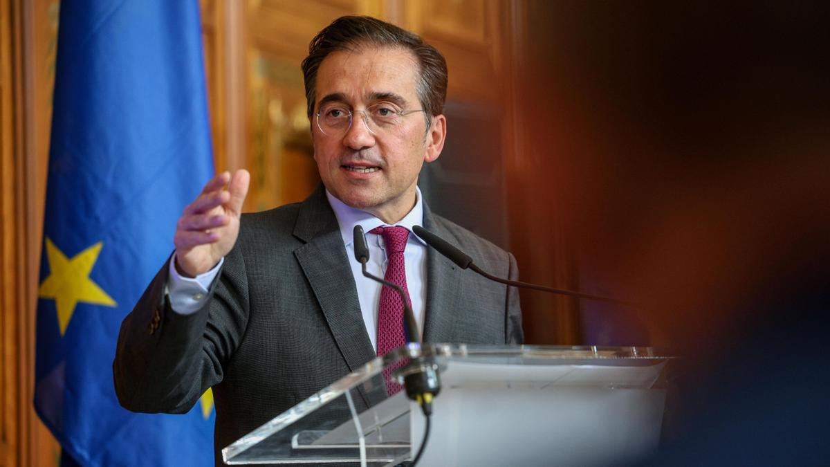 El ministro de Exteriores, Jose Manuel Albares