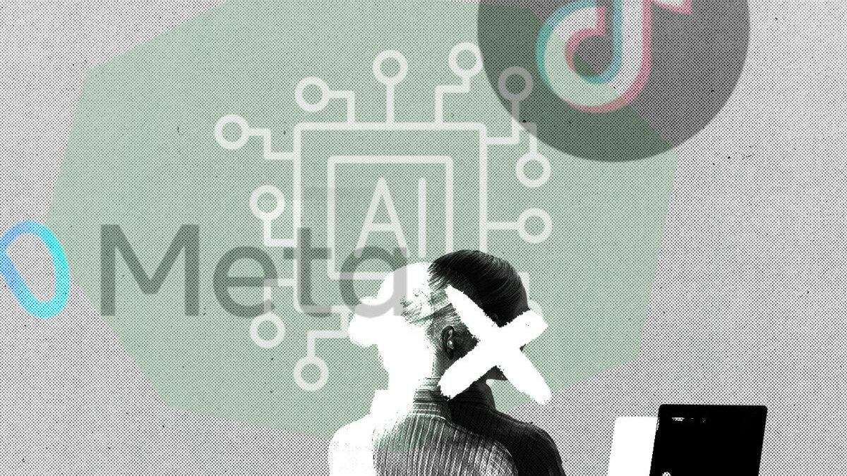 Con el pretexto de desarrollar la moderación mediante IA, TikTok y Meta están despidiendo a cientos de empleados.