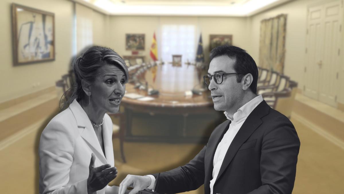 Carlos Cuerpo y Yolanda Díaz, dos enfoques económicos frente a frente en las vicepresidencias