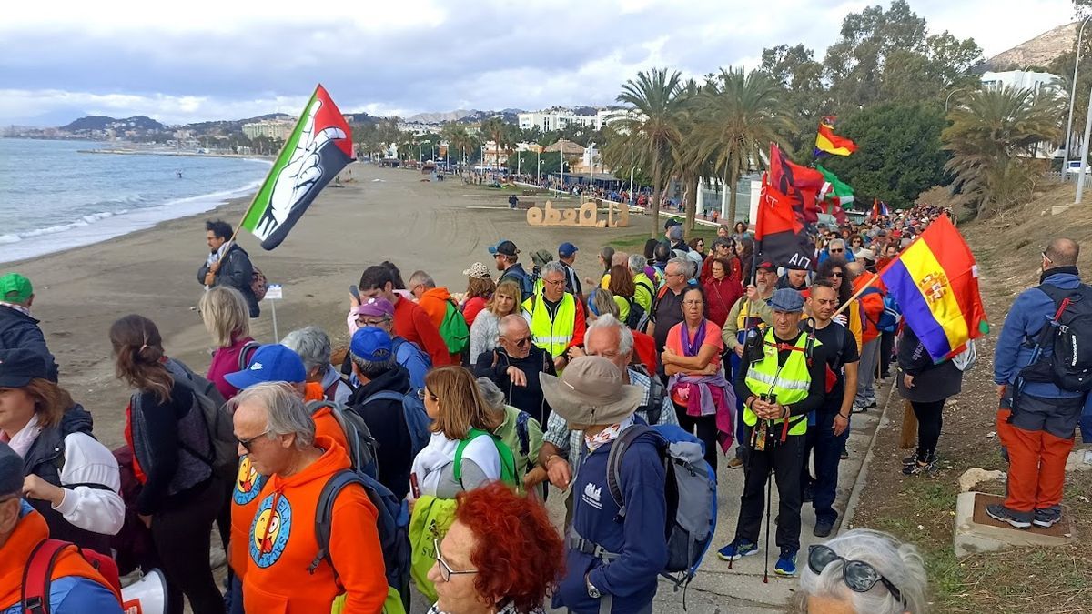 Marcha de La Desbandá en 2024
