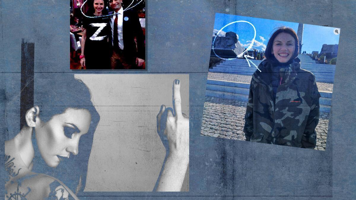 Capturas de pantalla de la cuenta de Facebook de Anna Novikova.