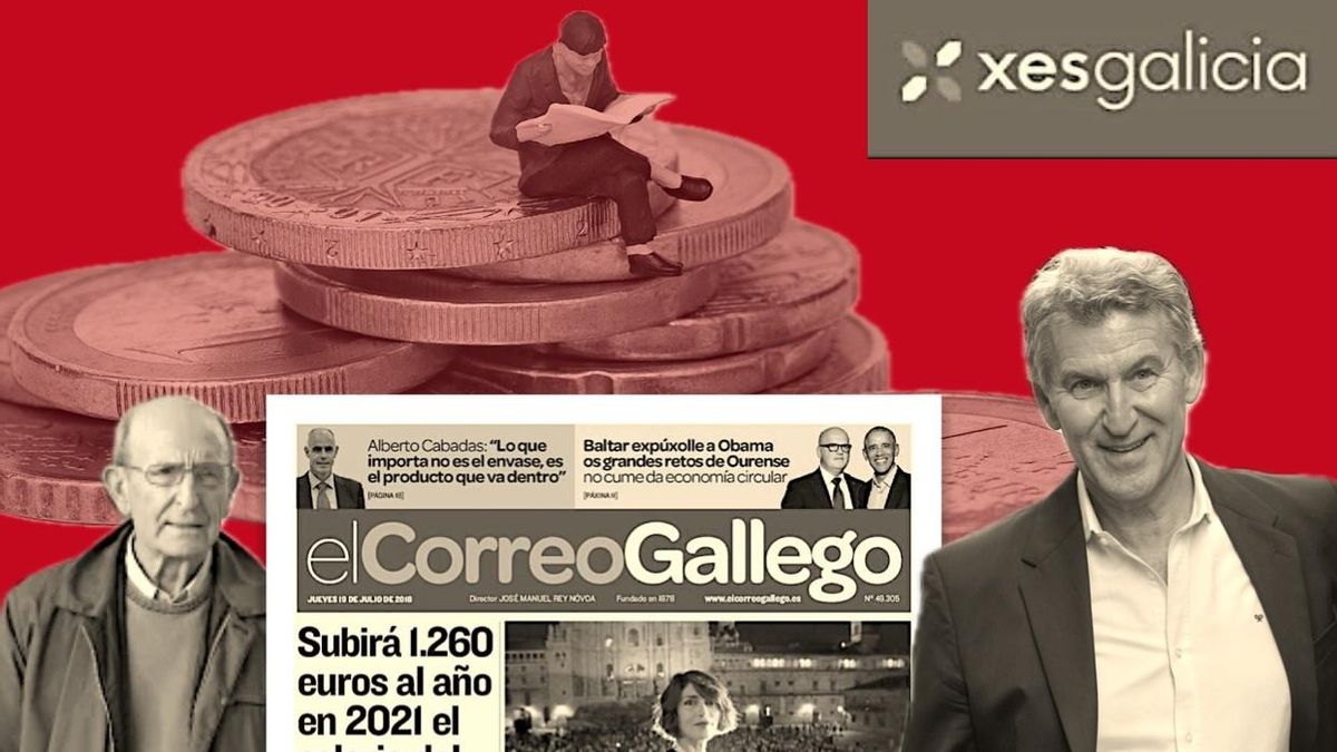 La Xunta de Feijóo concedió millones a un diario afín en quiebra cuyo dueño presumía de influir en su Gobierno