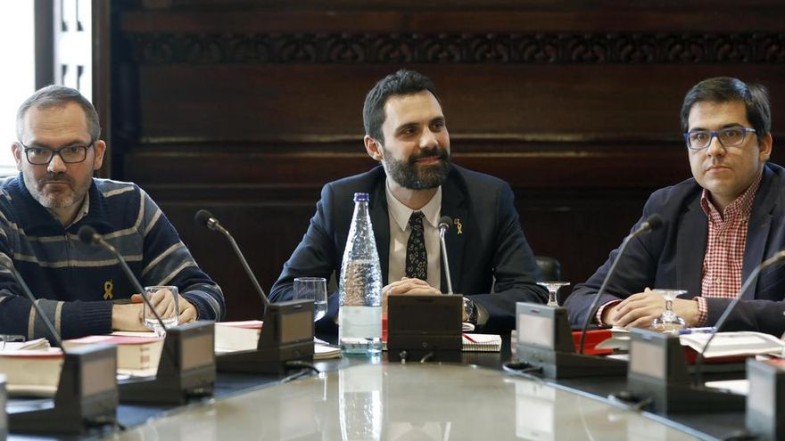 El presidente de la cámara catalana, Roger Torrent.