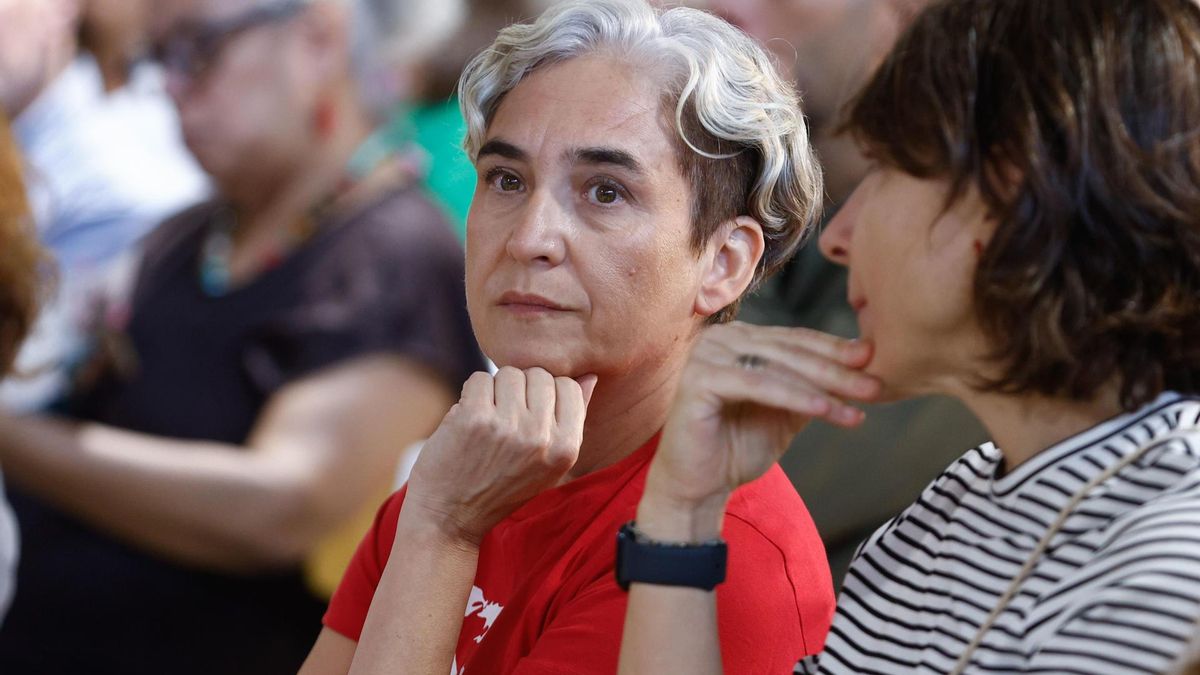 La exalcaldesa de Barcelona y presidenta de la Fundación Sentit Comú, Ada Colau, el pasado sábado en Barcelona.