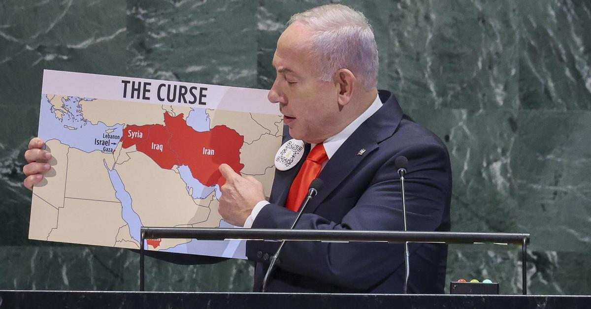 Netanyahu amenaza con "acabar el trabajo" en Gaza ante una Asamblea de la ONU semivacía