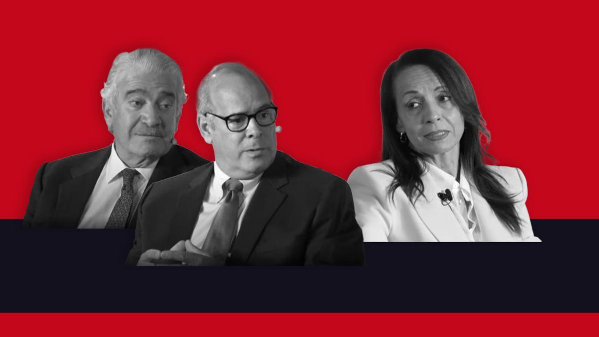 El consejero delegado de Endesa, José Bogás, junto a el consejero delegado de Iberdrola España, Mario Ruiz-Tagle, y la presidenta de Red Eléctrica, Beatriz Corredor, han coincidido en el Foro CREO de Cinco Días