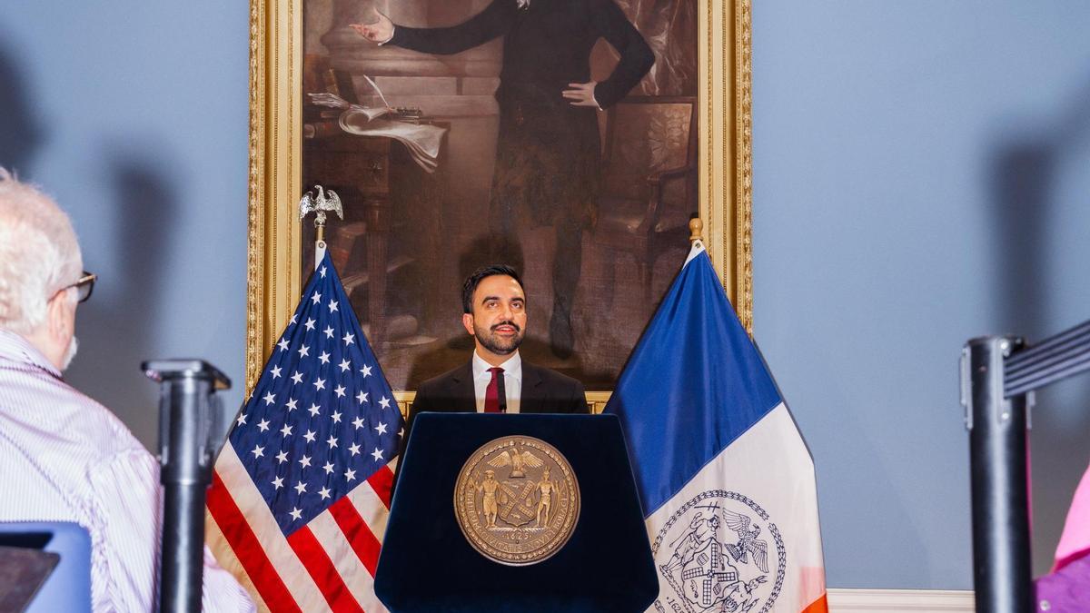 Mamdani en el Ayuntamiento de Nueva York