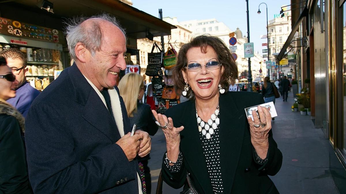 Claudia Cardinale, en una sesión fotográfica en Viena, en 2014.