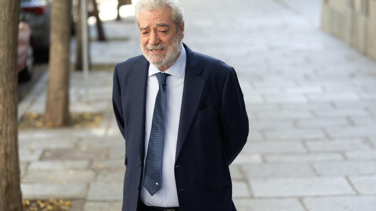 Miguel Ángel Rodríguez, a su llegada al Tribunal Supremo durante el  juicio a Álvaro García Ortiz, a 4 de noviembre de 2025.