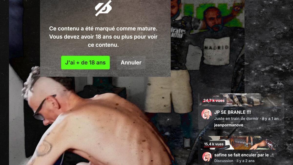 Los seguidores de Pormanove, un 'boy's club' hambriento de virilidad