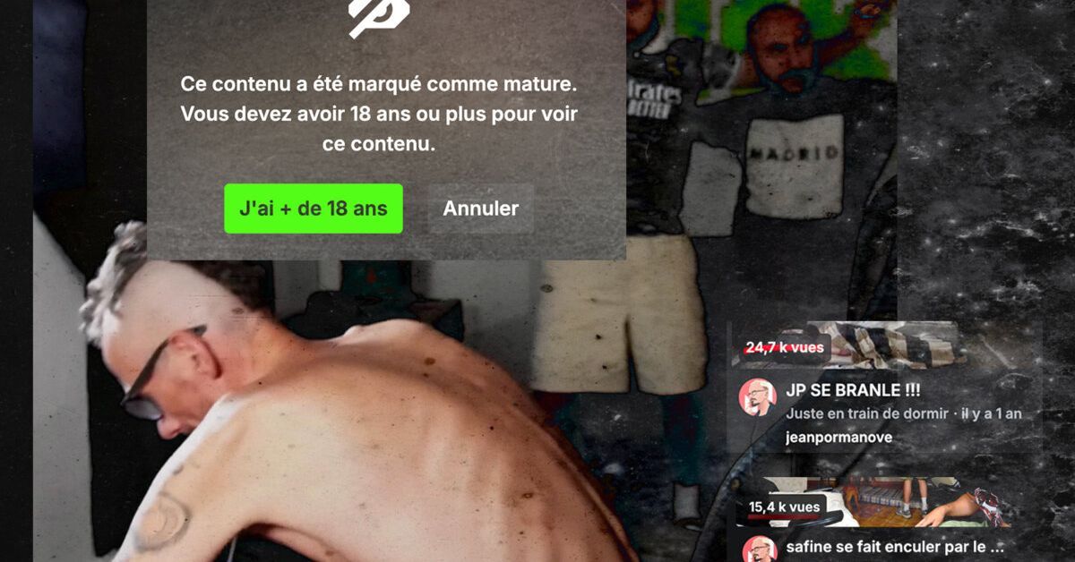 Los seguidores de Pormanove, un 'boy's club' hambriento de virilidad