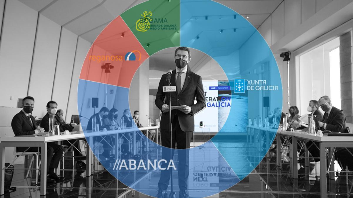 Impulsa Galicia fue creada en 2021 con la Xunta, Abanca, Reganosa y Sogama como socios.