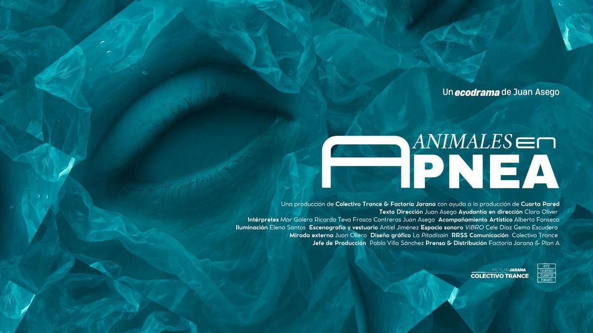 Apúntate al sorteo de entradas para acudir a la obra de teatro ‘Animales en apnea’ en la sala Cuarta Pared de Madrid