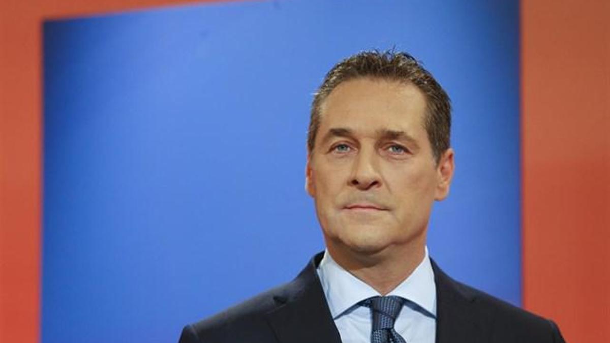 El líder del FPO, Heiz Christian Strache.