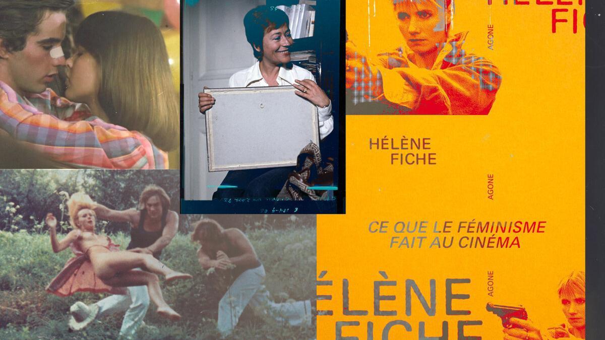 Fotogramas de las películas «La Boum», «Les Valseuses» y «Docteur Françoise Gailland». Y la portada del libro de Hélène Fiche, «Ce que le féminisme fait au cinéma» (Lo que el feminismo hace en el cine).