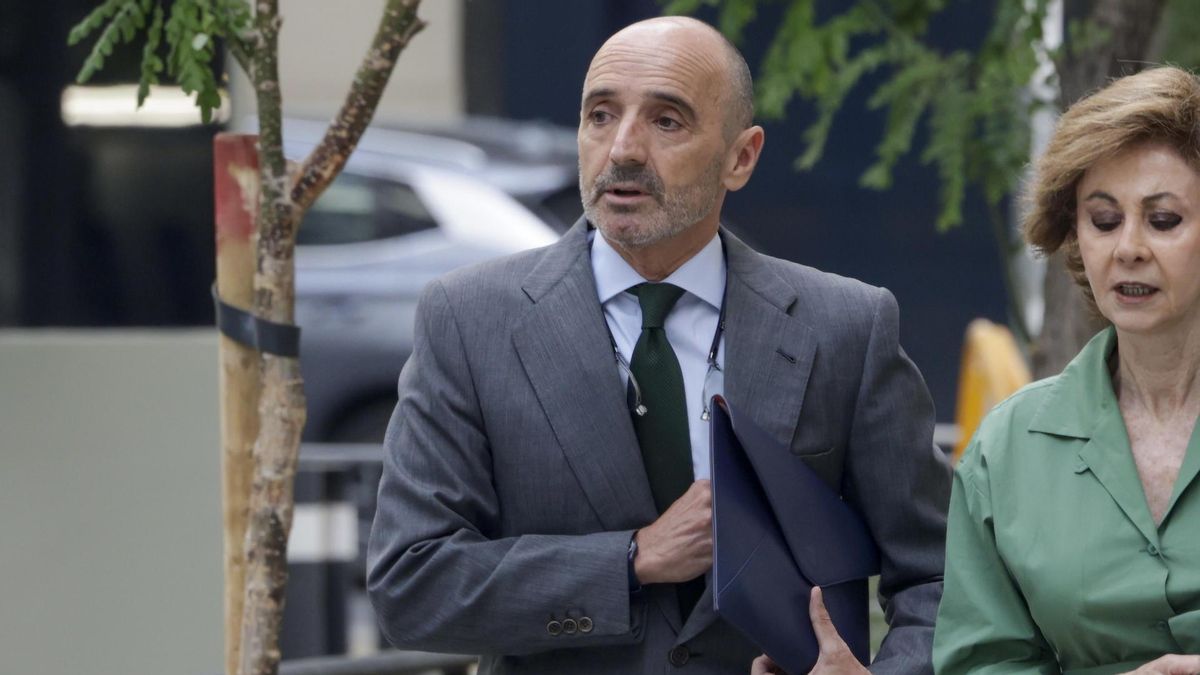 El empresario Julio Martínez Martínez, amigo de José Luis Rodríguez Zapatero y uno de los principales investigados en el caso Plus Ultra, a su llegada este martes a la Audiencia Nacional
