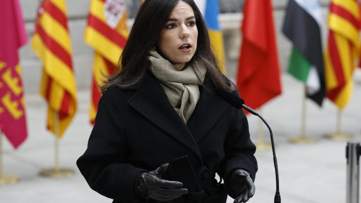 Pepa Millán en el acto institucional por el Día de la Constitución