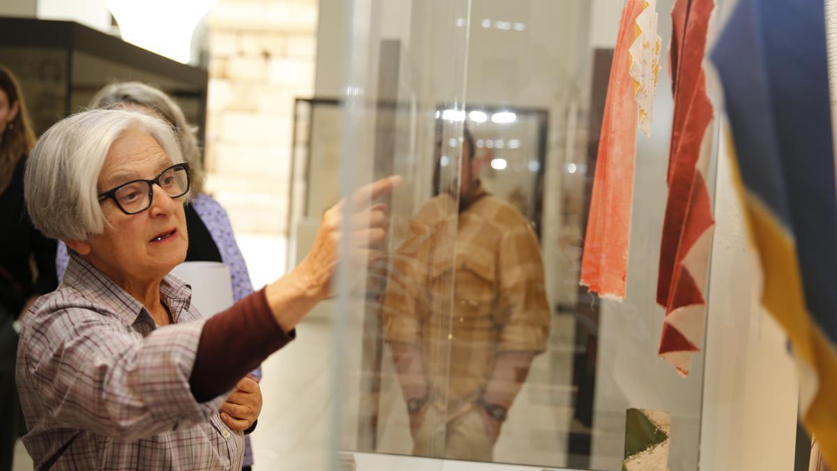 Presentación de la exposición: Fueron tejidos de Teresa Lanceta en el Museo Arqueológico Nacional.