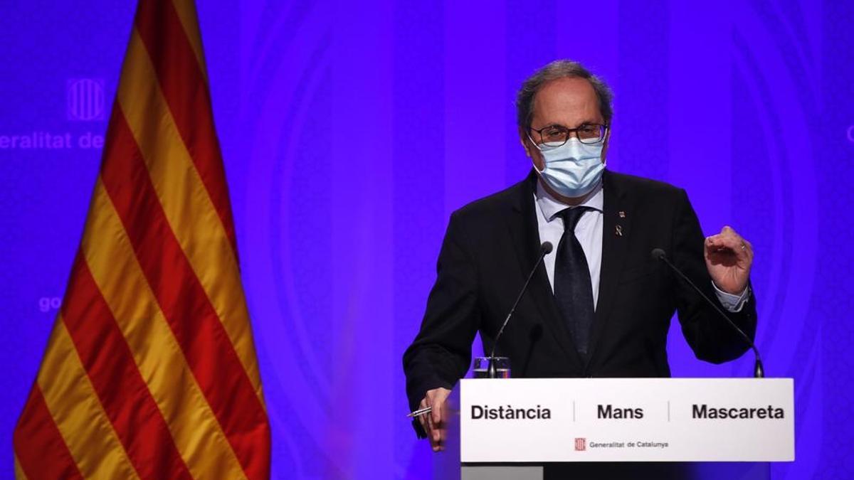 El presidente de la Generalitat, Quim Torra.