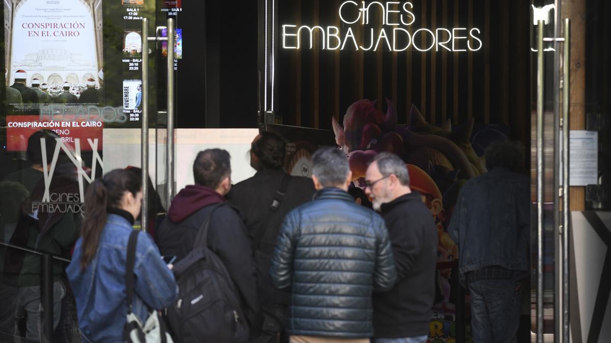 Archivo - La Fiesta del Cine regresa del 15 al 18 de mayo en los Cines Embajadores, a 14 de abril de 2023, en Madrid (España).