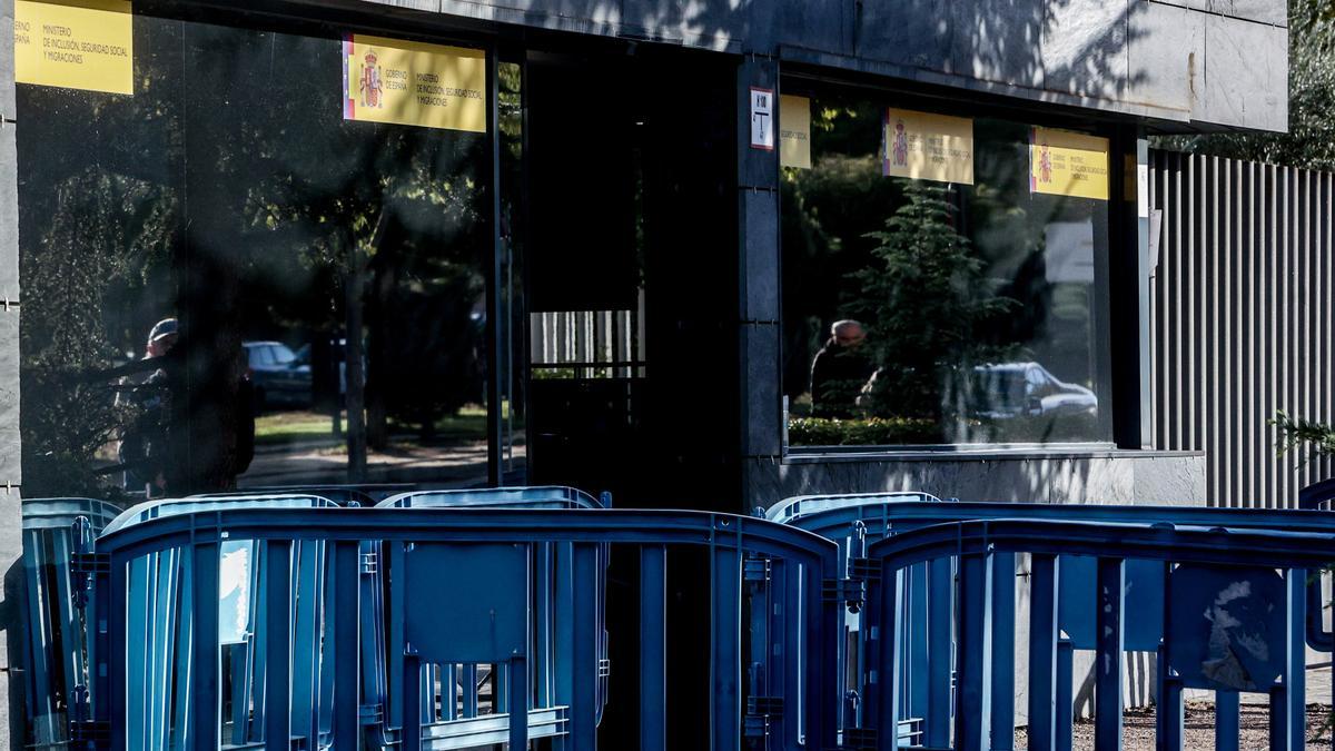 Acceso a la entrada del CREADE de Pozuelo de Alarcón, a 27 de octubre de 2023, en Pozuelo de Alarcón, Madrid (España).